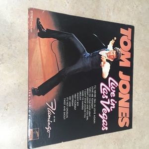 Tom Jones Live in Vegas Vinyl Record